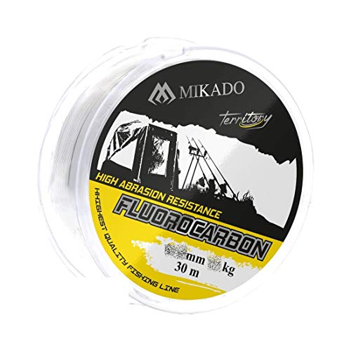 Mikado 30m 100% Fluorocarbon Vorfachschnur Ø0,35/12kg für Chod Rig und Combi Rigs von Mikado