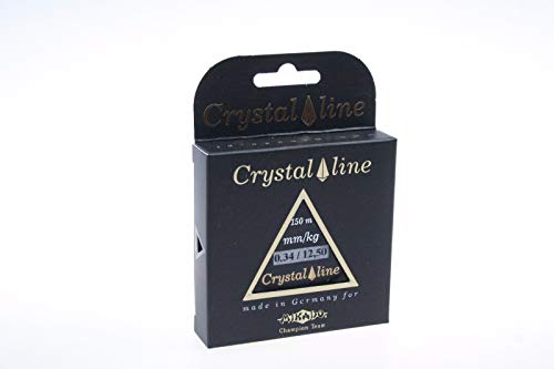 Mikado Angelschnur Crystal Line monofile 0,06-0,40mm Spule 150m (150m/0.34mm/12.50kg) von Mikado
