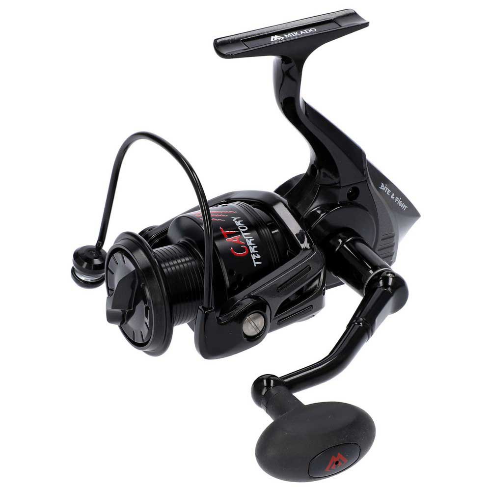 Mikado Cat Territory Catfish Reel Schwarz 5000 von Mikado