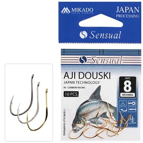 Mikado Haken Sensual Aji Douski W/Ring Nr. 10 Bn. von Mikado