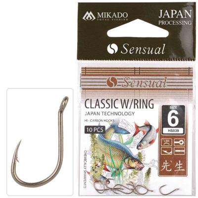 Mikado Haken Sensual Chinta W/Ring Nr. 10 Lbr . von Mikado