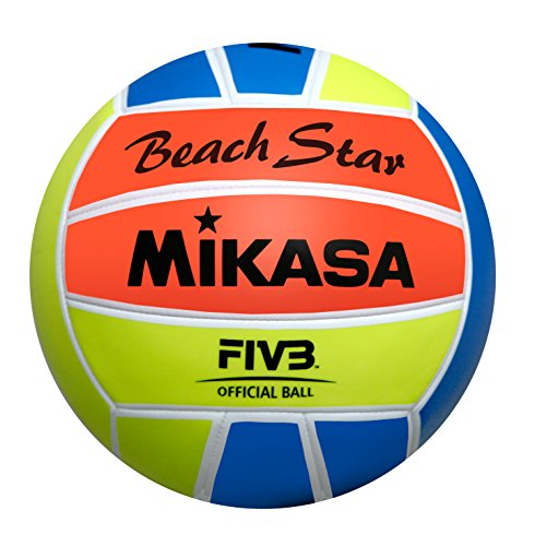 Mikasa Ball Beach Star, Neonfarben, 5, 1633 von Mikasa Sports