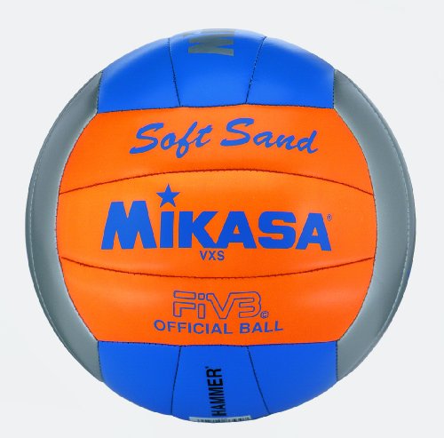 Mikasa Beachvolleyball Soft Sand, Mehrfarbig, 5 von Mikasa