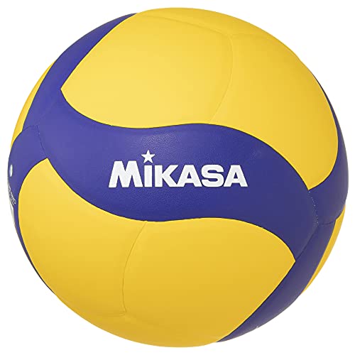 Mikasa V430W Volleyball Ball Yellow/Blue Size 4 von Mikasa