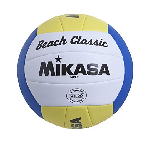 Mikasa VX20 Beach Classic Ball VX20, Unisex Volleyballs, White, 5 EU von Mikasa