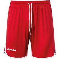 MIKASA Beachvolleyball Shorts Herren rot S von Mikasa