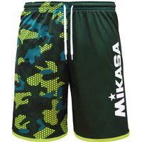 MIKASA Beachvolleyball Shorts Camouflage Herren grün M von Mikasa