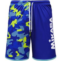 MIKASA Beachvolleyball Shorts Camouflage Herren royal M von Mikasa