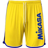 MIKASA Crystal Beachvolleyball Shorts Herren gelb/royal M von Mikasa