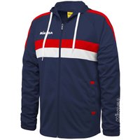 MIKASA Trainingsjacke navy/rot/weiß M von Mikasa