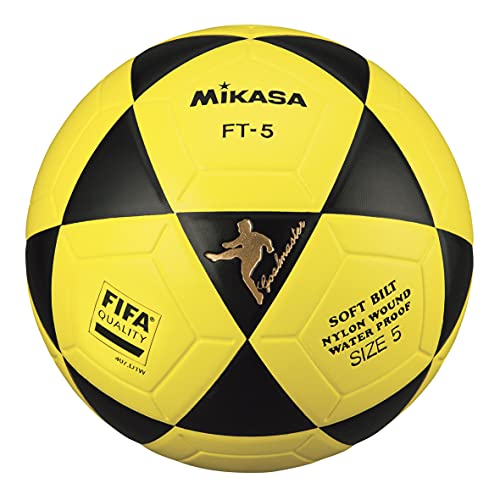 Mikasa Ball Ft-5 Bky Footvolley, Schwarz/Gelb, 5, 1300 von Mikasa