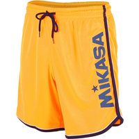 MIKASA Crystal Beachvolleyball Shorts Herren orange navyblau S von Mikasa