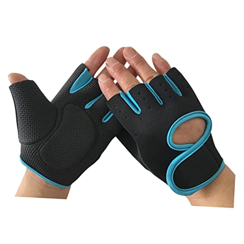 Mikinona Rollhandschuhe Mit Rutschhandschuhen Fitnesshandschuhe Fahrradhandschuhe Ruderhandschuhe Sporthandschuhe Reithandschuhe Im Freien Frauen Mountainbike-Handschuhe Blau Mikinona Rollhandschuhe Mit Rutschhandschuhen Fitnesshandschuhe Fahrradhandschuhe Ruderhandschuhe Sporthandschuhe Reithandschuhe Im Freien Frauen Mountainbike-Handschuhe Blau von Mikinona