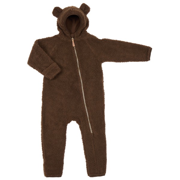 Mikk-Line - Kid's Teddy Suit Ear Recycled - Overall Gr 74 braun von Mikk-Line