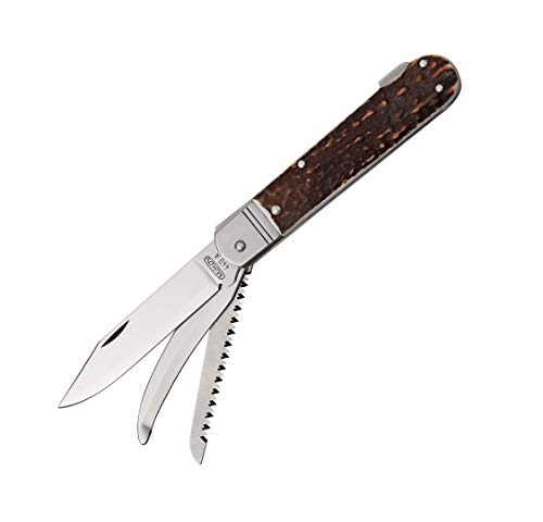 Mikov Fixir XH Klappmesser, PREMIUM 3 Funktionen Multitool Messer, DESIGNER Kunststoff Griff, sehr scharfes Taschenmesser, Outdoormesser 8cm ROSTFREI Klinge für Jagen, Multifunktionswerkzeug von Mikov