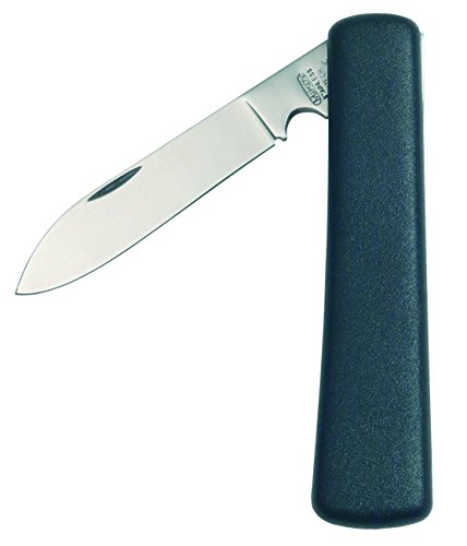 Mikov Master Taschenmesser, 1 Funktion Multitool Messer, BLACK Kunststoff Griff, scharfes kleines Taschenmesser, Outdoormesser 7,5cm ROSTFREI Klinge für Jagen/ Angeln/ Camping, Multifunktionswerkzeug von Mikov