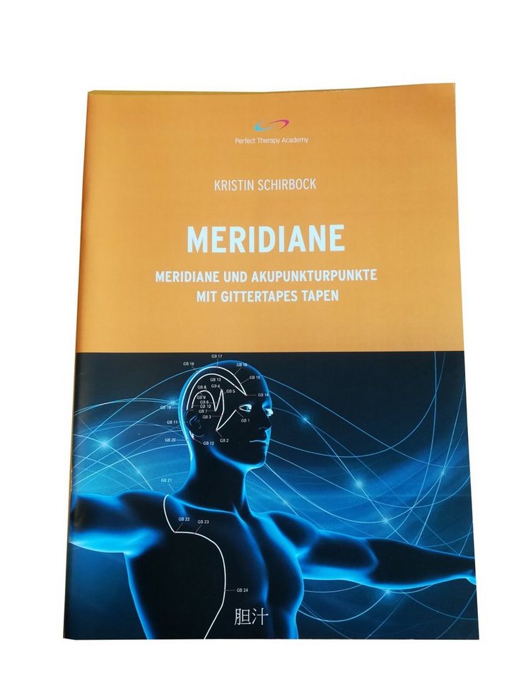 Mikros Medical Kinesiologie-Tape Lehrbuch Meridiane - Auflistung aller wichtigen Meridiane 48 Seiten von Mikros Medical
