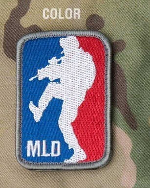 MilSpec Monkey MLD Initials - Major League Door Kicker FULL COLOR by MilSpec Monkey von Mil-Spec Monkey