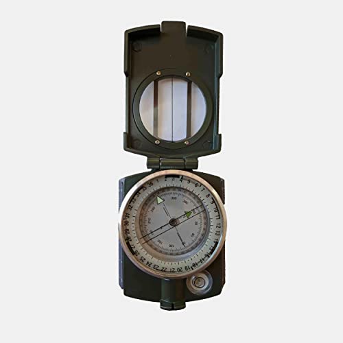 Mil-Tec Unisex – Erwachsene Kompass-15789000 Kompass, Schwarz, 85 x 60 x 25 mm von Mil-Tec
