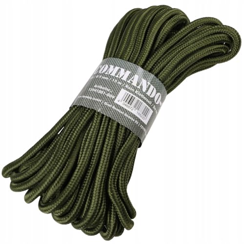 Mil-Tech Unisex – Erwachsene Commando-Seil-15941001-009 Commando-Seil, Oliv, Einheitsgröße von Mil-Tec