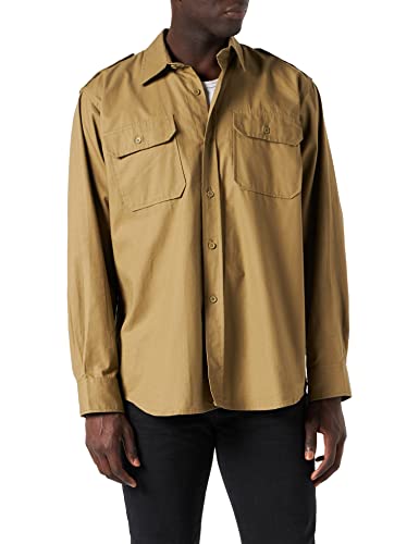 Mil-Tec Unisex, Hemd, Coyote, 3XL von Mil-Tec