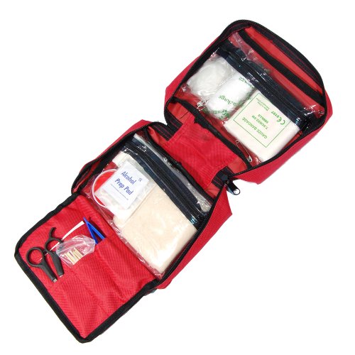 Mil-Tech Unisex – Erwachsene Erste-Hilfe-Paket-16027000 Erste-Hilfe-Paket, Rot, Einheitsgröße von Mil-Tec