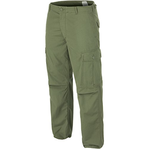 Mil-Tec Herren M68 Hose, Oliv, S EU von Mil-Tec