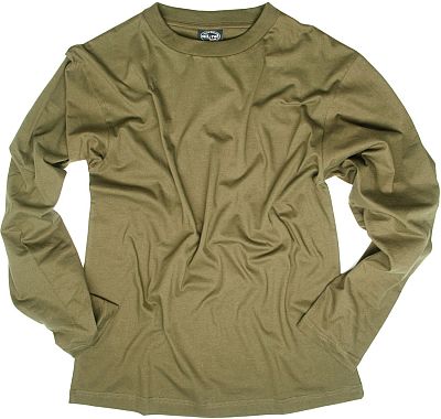 Mil-Tec Military, T-Shirt langarm - Oliv - M von Mil-Tec