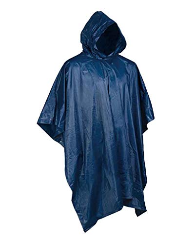 Mil-Tec Vinyl Poncho Dark Blau Einheitsgröße von Mil-Tec