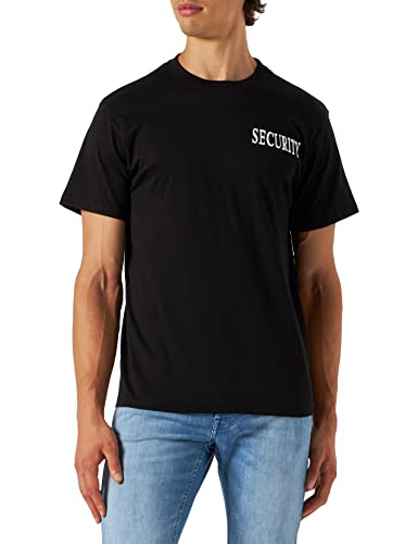 Mil-Tec T Shirt Black M Double Print Security Schwarz XXL von Mil-Tec