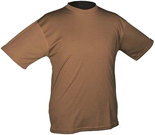 Mil-Tec Tactical Quick Dry T-Shirt Dark Coyote S von Mil-Tec