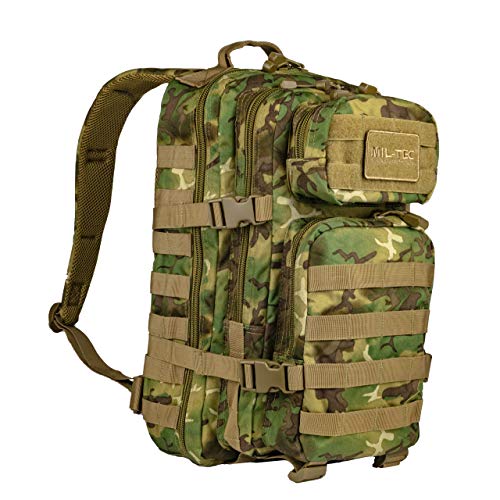 Mil-Tec US Assault Pack Backpack,Einheitsgröße,Woodland Arid von Mil-Tec