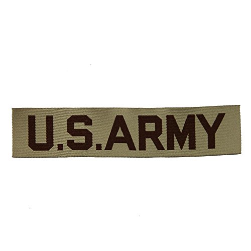 Mil-Tec US Schriftzug Textil US Army Desert von Mil-Tec
