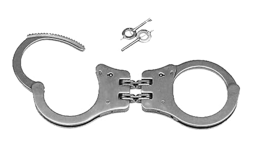 Mil-Tec Unisex – Erwachsene Starr Hand Cuffs, Silber, Unique von Mil-Tec