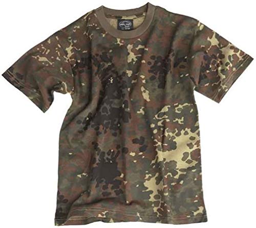 Mil-Tec Unisex Kinder T-Shirt-12012021 T-Shirt, Camouflage, 140(M) von Mil-Tec