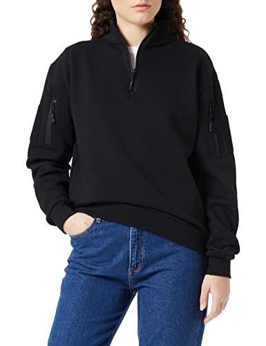 Mil-Tec Unisex Taktisch Sweatshirt, Black, 3XL von Mil-Tec