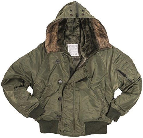 Mil-Tec Us N2B Jacke Oliv 902 von Mil-Tec