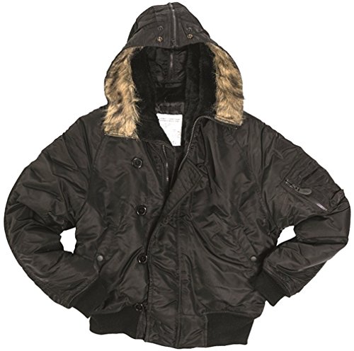 Mil-Tec Us N2B Jacke Schwarz 902 von Mil-Tec