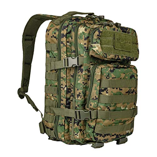 Mil-Tec US Assault Pack Backpack,Einheitsgröße,Digital Woodland von Mil-Tec