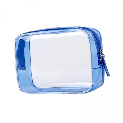 Milageto 5X Durchsichtige Make Up Tasche mit Reißverschluss, Durchsichtige Reisetaschen für Toilettenartikel, Reise Kosmetiktasche, Aufbewahrungstasche, von Milageto
