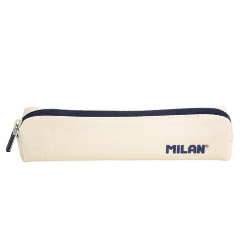 MILAN® Mini-Federmäppchen, rund, Serie 1918, beige von Milan