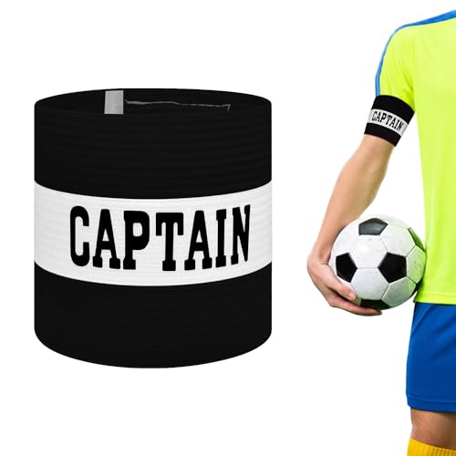 Mezeic Unisex Fußball-Kapitänsbinde, Stretch-Fußball-Kapitänsbinde für Erwachsene und Jugendliche, Teamsportzubehör… von Mezeic