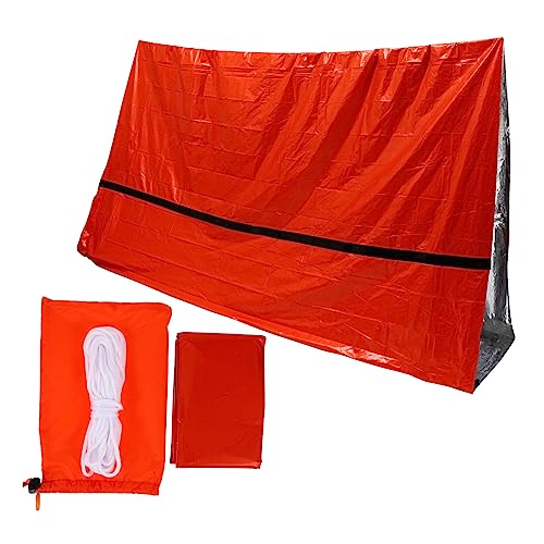 MILISTEN Notfallzelt Zelt Hitzeschutzzelt Dreieckiges Außenzelt Campingzelt Hilfszelt Langlebiges Zelt Faltzelt Schlafsackzelt Für Reisen Faltbares Zelt von Milisten