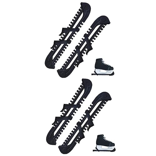 Milisten 2 Paar Skate-Skate-Abdeckung Schlittschuhe Schuhüberzieher Leicht Eishockey-Klinge Pxc-synthese Kind von Milisten