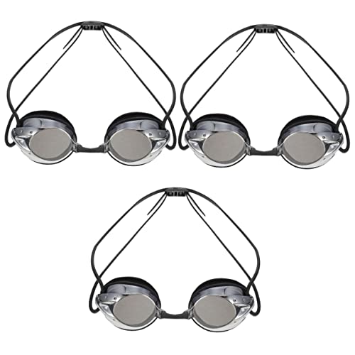 Milisten 3 Sätze Taucherbrille schwimmutensilien schwimmbrilen Brillen für Erwachsene Kinderbrille schnapsgläser Schwimmbrille für Herren schwimmbrille für erwachsene Schwimmwerkzeug Haupt von Milisten