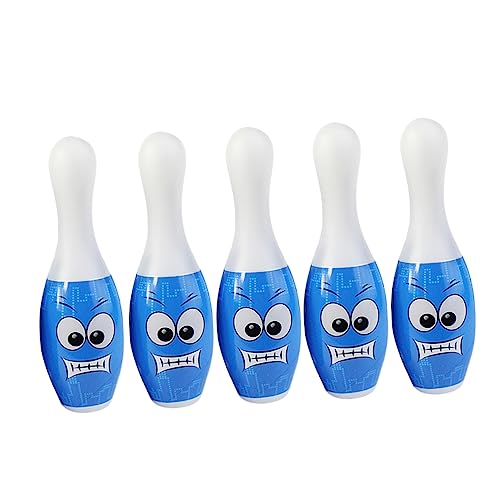 Milisten Bowling Set Bunte Pins und Bowlingbälle Umweltfreundlichem Kunststoff Lustiges Indoor und Outdoor Ballspiel für Kleinkinder von Milisten