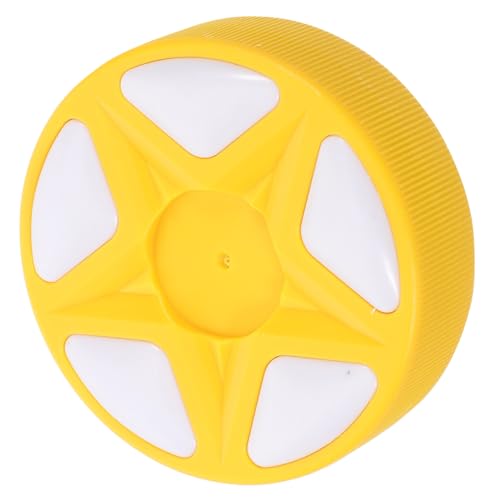 Milisten Hockey Puck Roller Hockey Ball Hochsichtbar Gelb Multisport Inline Street Training Eishockey Trainingsball Standardgröße Für Innen Außen Alle Altersgruppen von Milisten