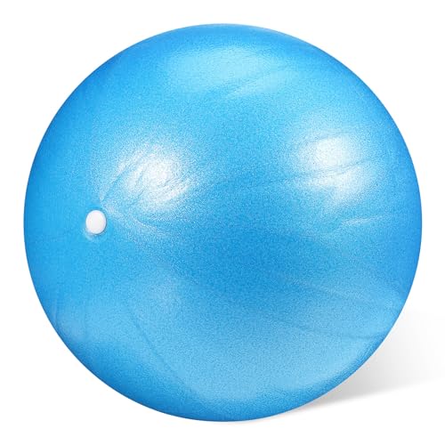 Milisten Mini-Übungsball: 9 8 Zoll Pilates-Übungs-Yoga-Ball – Aufblasbarer Weicher Yoga-Ball Zur Formung Verbessert Das Gleichgewicht Für Zuhause Fitnessstudio Und Büro von Milisten