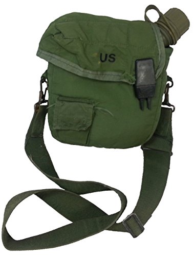 Military Outdoor Clothing K1025 Kanteen mit 2 Qt OD Canteen Abdeckung mit Gurt von Military Outdoor Clothing