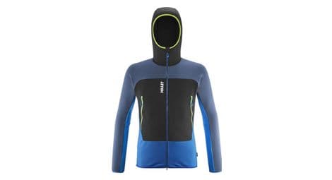 millet fusion grid  p   strong hooded  strong   p fleece blau von Millet